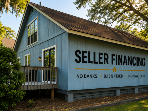 Hilton Head, South Carolina. Seller Finance. No Banks!