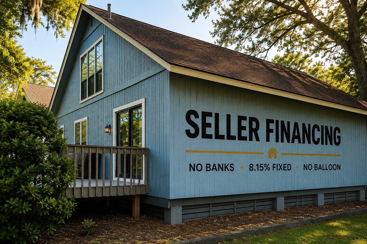 Hilton Head, South Carolina. Seller Finance. No Banks!